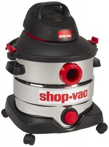 Shop-Vac 5989400 8 gallon 6.0 Peak HP Stainless Wet Dry Vacuum